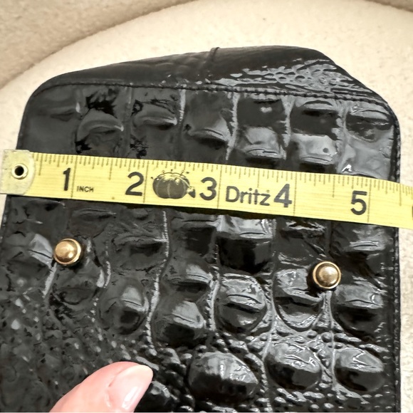 Brahmin Medium “Julian” Croc-Embossed Leather Bag - Picture 13 of 16